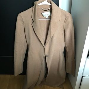 Beige/tan Banana Republic pea coat